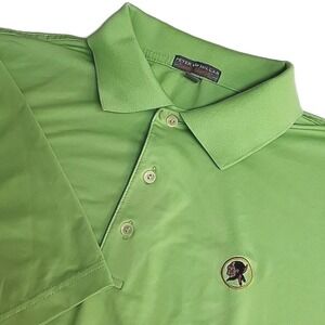 Peter Millar Summer Comfort Seminole Golf Club Shirt Men's Large Green‎ Florida